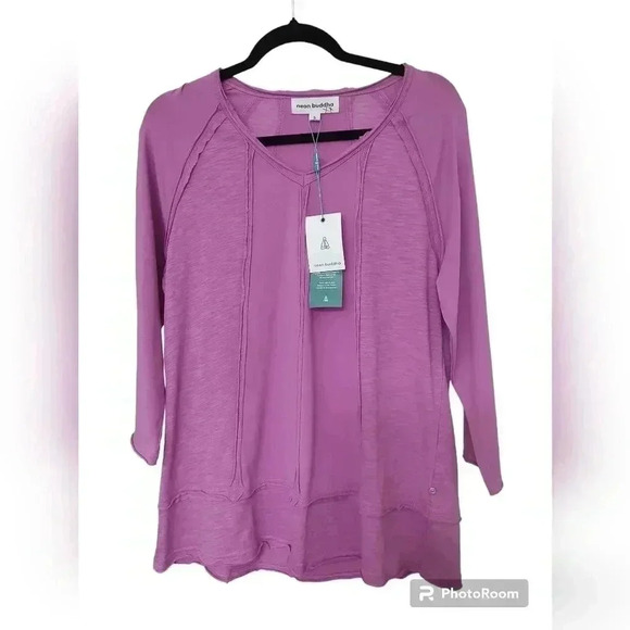 Neon Buddha Fine Line Tunic - Picture 6 of 8